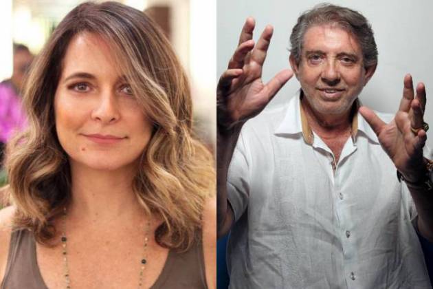 Cláudia Abreu e João de Deus