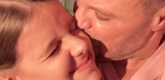 Eduardo Costa com a filha Duda Costa/Instagram