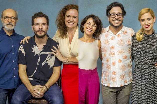 Elenco das séries - 10 Segundos para Vencer e Elis Viver é Melhor que Sonhar (Globo/João Cotta)