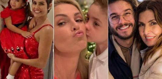 Famosos no Natal/Instagram