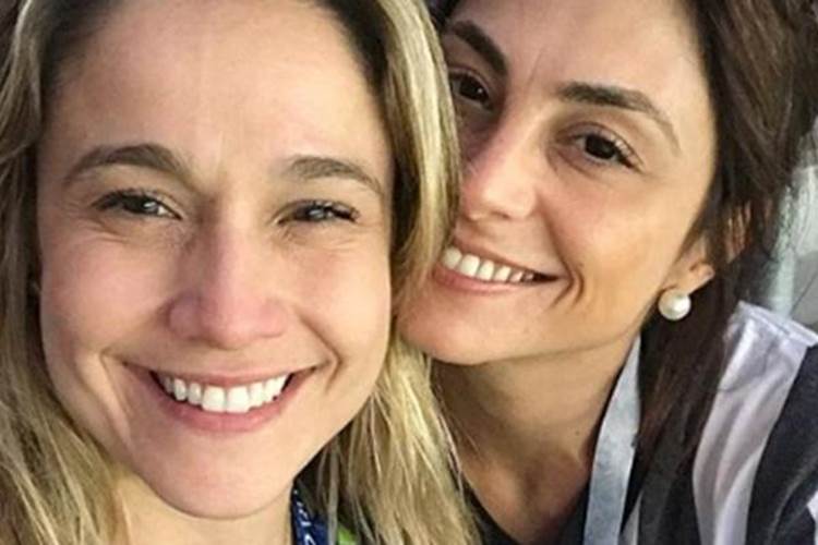 Ao lado da mulher, Fernanda Gentil se despede de 2018