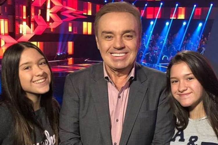 Filhas de Gugu ganham homenagem do pai ao completarem 15 anos