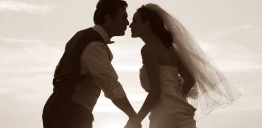 Ilustração - Silhueta Casamento