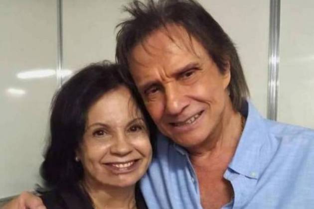 Isolda e Roberto Carlos Isolda e Roberto Carlos - Reprodução