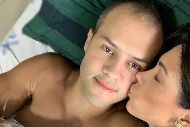 Com marido internado, Bella Falconi agradece mensagens de carinho