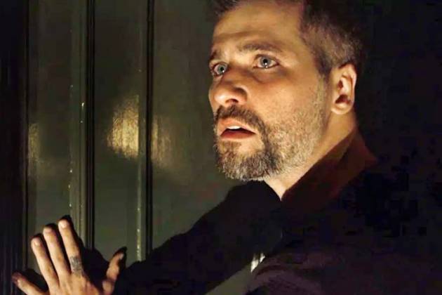 O Sétimo Guardião - Gabriel se espanta O Sétimo Guardião - Gabriel se espanta (Reprodução/TV Globo)