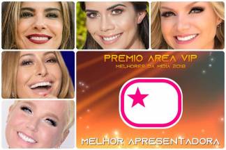 Prêmio Área VIP 2018 - Melhor Apresentadora