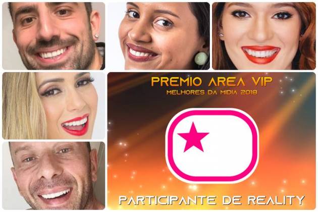 Prêmio Área VIP 2018 - Melhor Participante de Reality