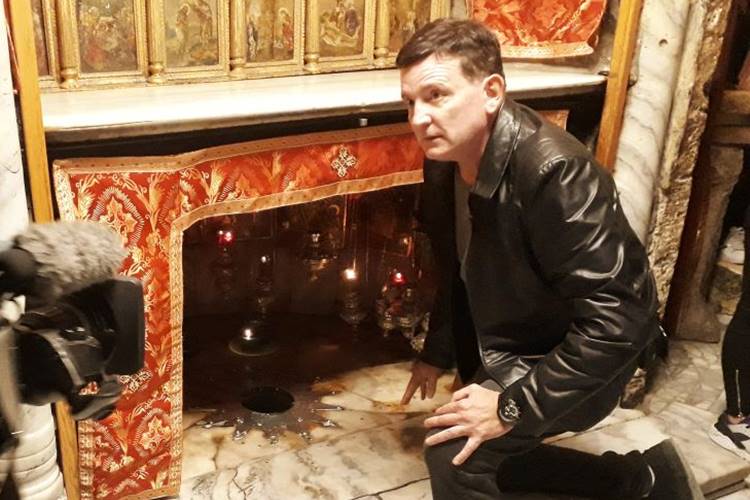 Roberto Cabrini vai à Terra Santa em busca de evidências de Jesus