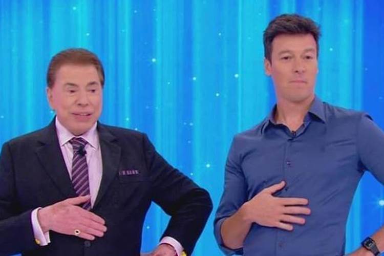 “Não deu pra segurar a emoção”, desabafa Rodrigo Faro sobre encontro com Silvio Santos