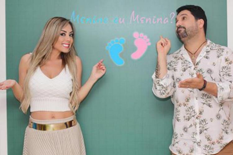 Sertanejo revela sexo do quarto filho