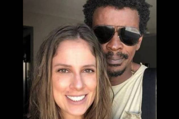 Seu Jorge e Karina/Instagram