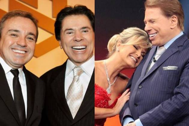 Silvio Santos com Gugu e Eliana/Instagram