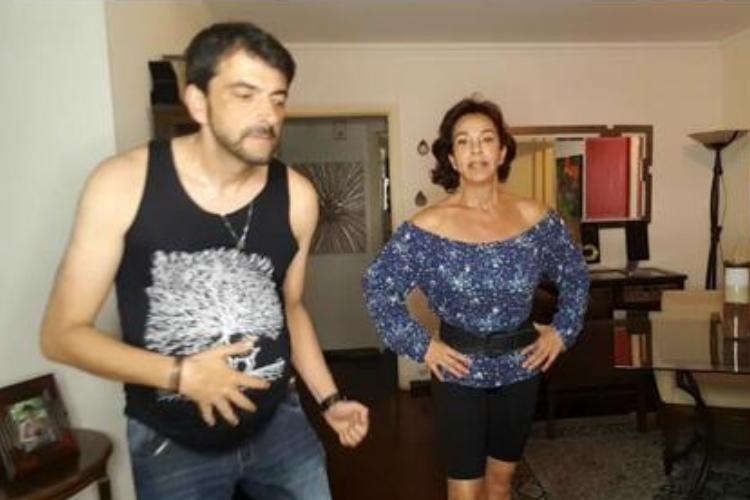 Vida Vlatt faz paródia após eliminação de Evandro Santo