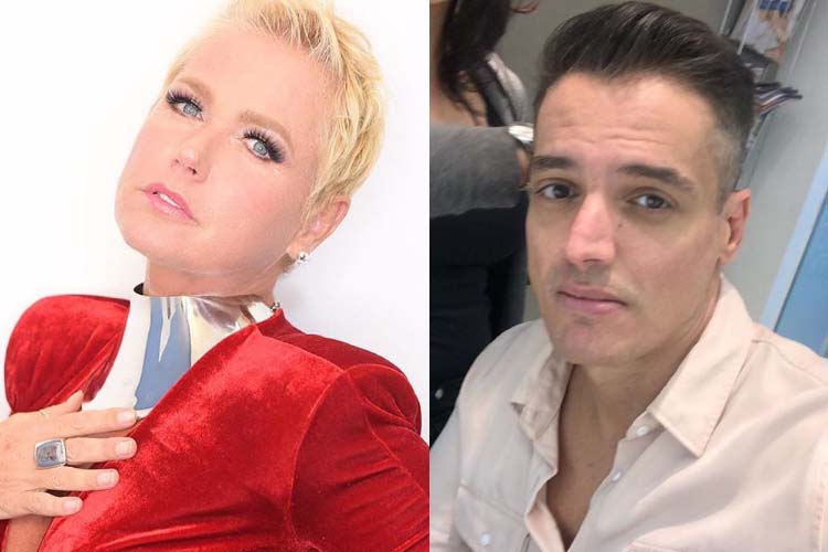 Leo Dias recebe mensagem de Xuxa e se emociona