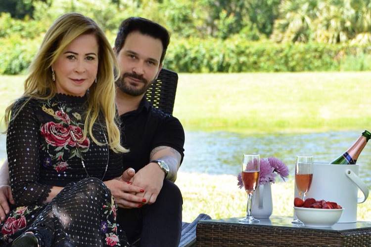 Zilu Camargo faz bela declaração ao namorado em click romântico