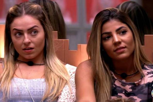 Paula e Hariany Paula e Hariany (Foto: TV Globo)