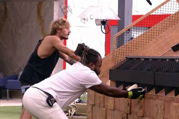 BBB19 - Alan e Rodrigo vencem prova (Reprodução/TV Globo)