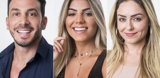 BBB19 - Gustavo - Hariany e Paula (Globo/Victor Pollak)