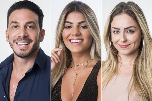 BBB19 - Gustavo - Hariany e Paula (Globo/Victor Pollak)