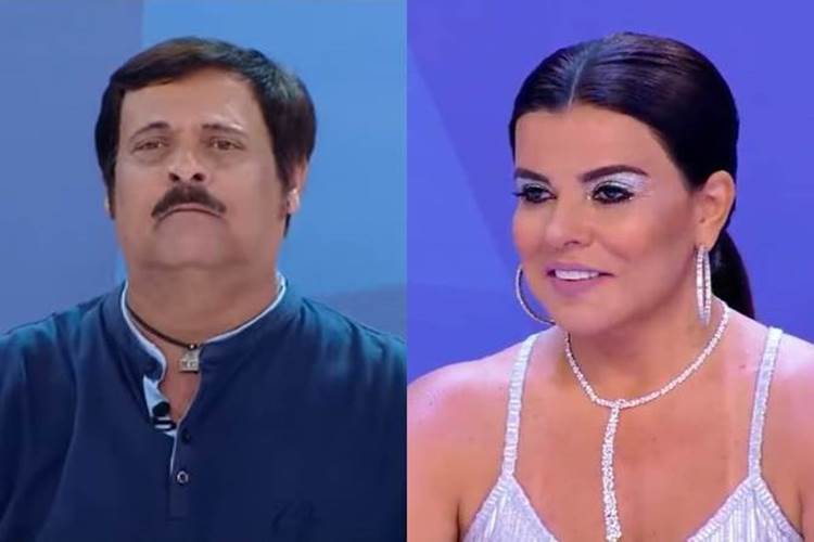 Carlinhos Aguiar fica constrangido após receber indireta de Mara Maravilha