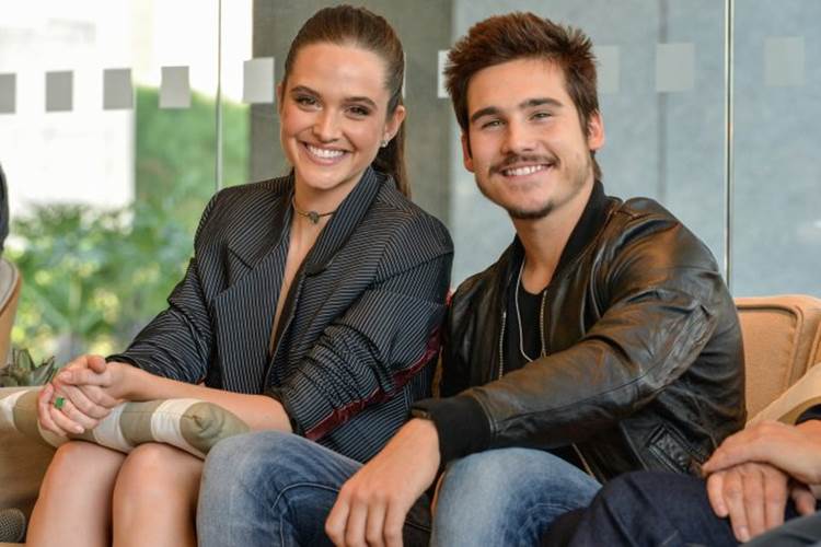 Nicolas Prattes e Juliana Paiva (Foto: Fábio Rocha/ TV Globo)