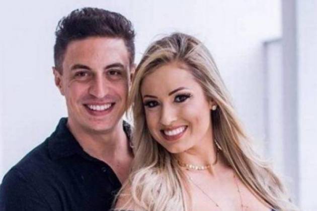 Flávio Ribeiro e Jéssica Mueller Flávio Ribeiro e Jéssica Mueller - Reprodução/Instagram