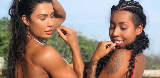 Gracyanne Barbosa e Giovanna Jacobina/Reprodução
