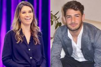 Rebeca Abravanel e Alexandre Pato (Reprodução/SBT/TV Globo/ Paula Alvim)