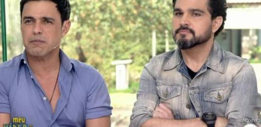 Zezé Di Camargo e Luciano - Reprodução/TV Globo