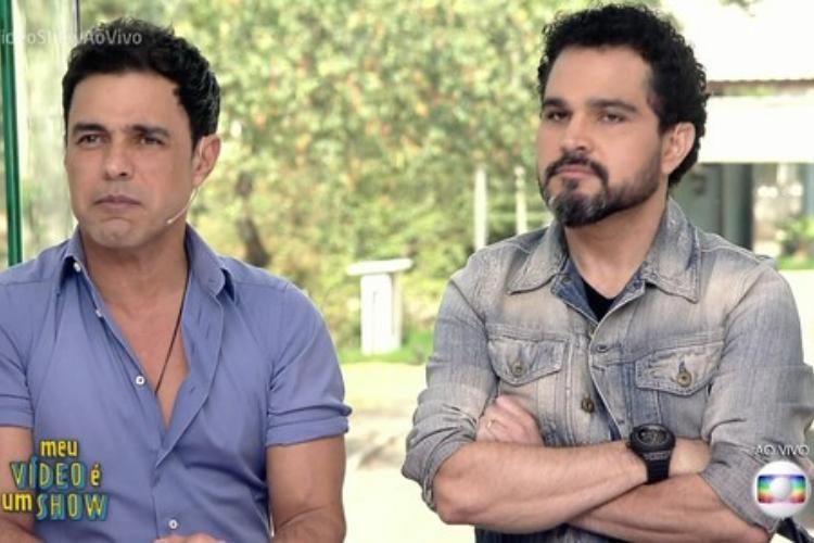 Zezé Di Camargo e Luciano - Reprodução/TV Globo