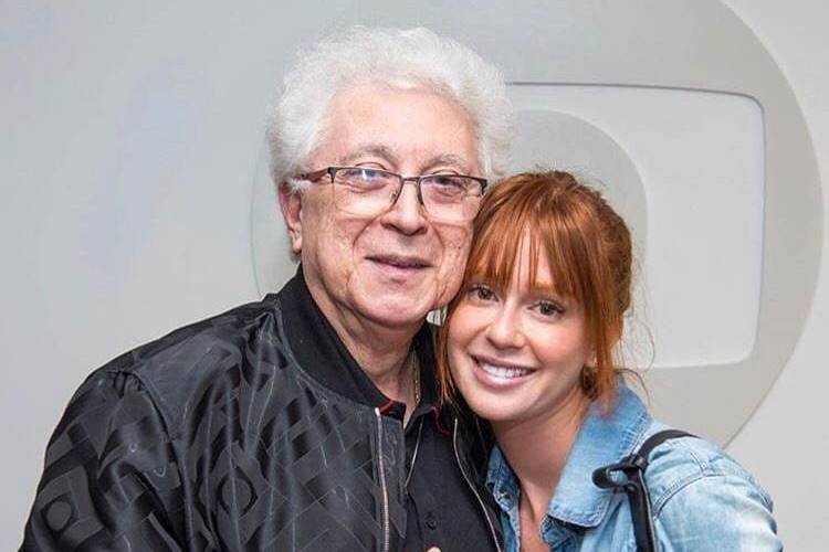 Aguinaldo Silva presta apoio à Marina Ruy Barbosa