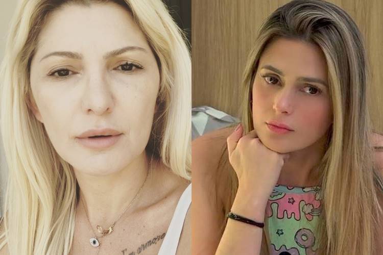 Antonia Fontenelle mostra foto de quando Nadja Pessoa sofreu violência doméstica e pede união das mulheres