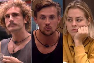 BBB19 - Alan - Diego - Isabella (Reprodução/TV Globo)