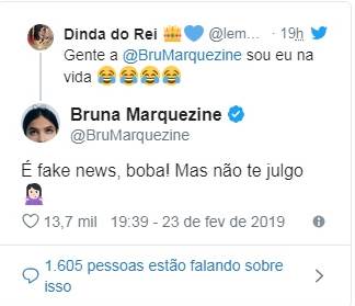 Twitter Bruna Marquezine (Foto: Twitter)