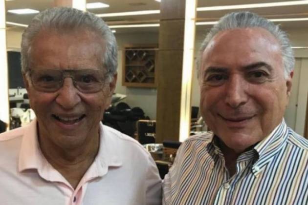 Carlos Alberto e Michel Temer - Reprodução/Instagram