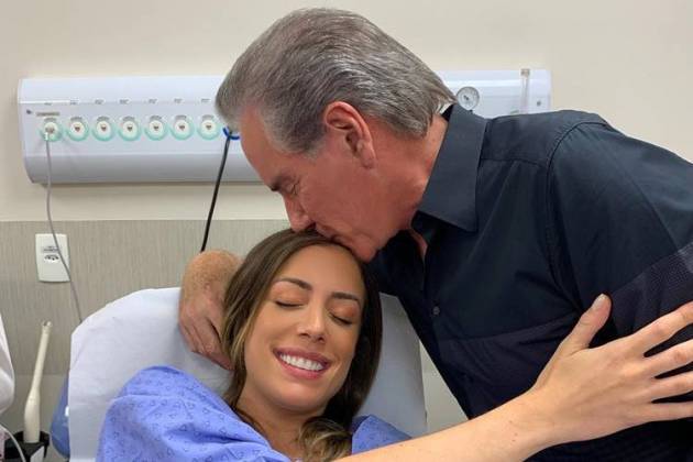Fabiana e Roberto Justus