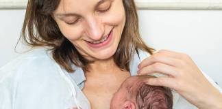 Isabel Hickmann com o filho/Instagram