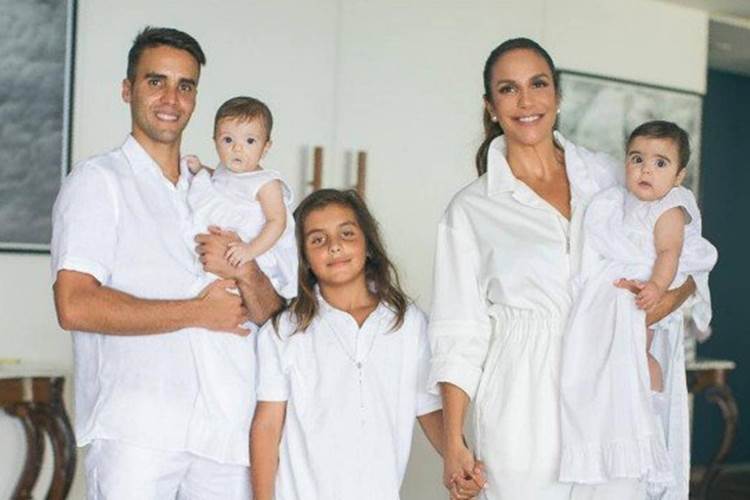 Ivete Sangalo faz festa para celebrar primeiro aniversário das filhas gêmeas