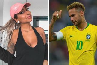 Liza Brito e Neymar/Reprodução Instagram
