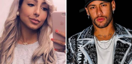 Neymar e Liza/Reprodução Instagram