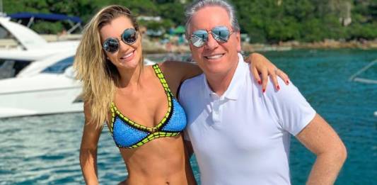 Roberto Justus e amada/Reprodução Instagram