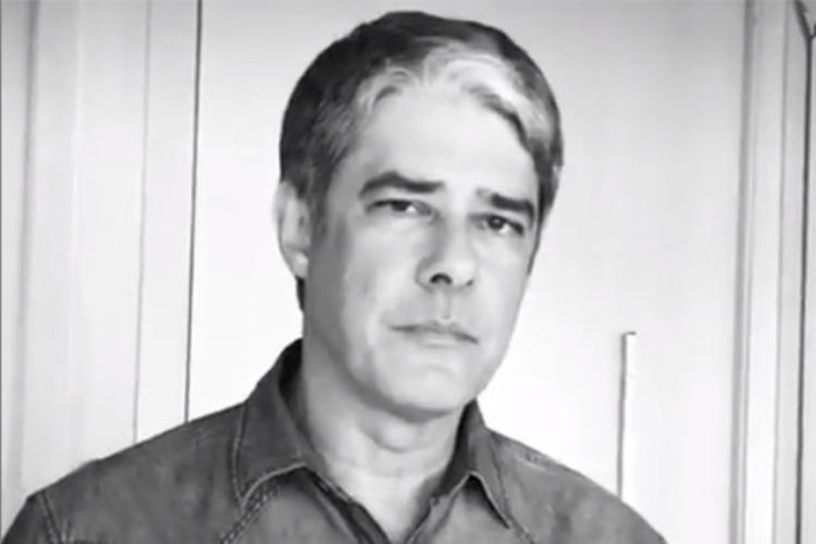 Em vídeo, William Bonner lamenta morte de Ricardo Boechat