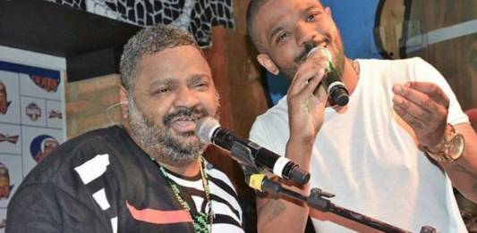 Arlindo Cruz e o filho/Reprodução Instagram