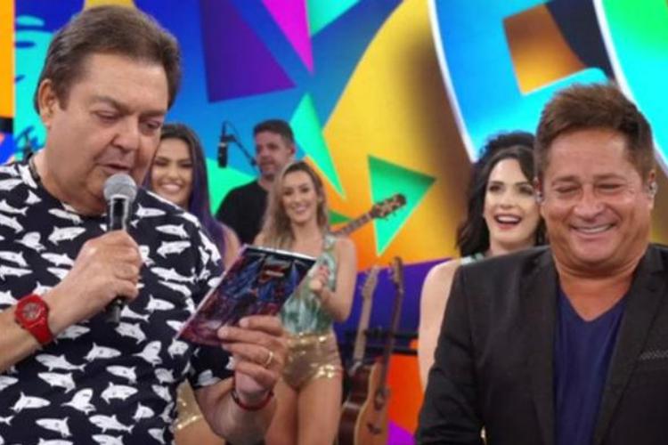 No “Domingão do Faustão”, sertanejo Leonardo faz revelação picante