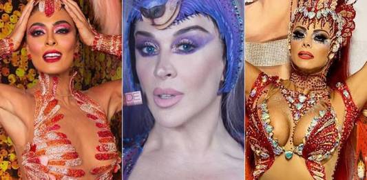 Juliana Paes - Claudia Raia - Viviane Araújo/Instagram