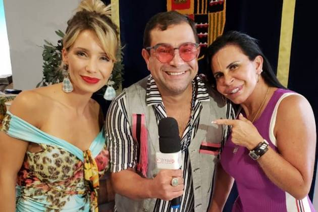 Luciana Abreu - Evandro Santo - Gretchen Luciana Abreu - Evandro Santo - Gretchen/Foto: Área VIP