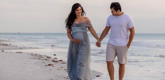 Matheus e a esposa/Reprodução Instagram