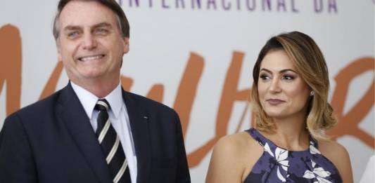 Michelle Bolsonaro e Jair/Reprodução Instagram