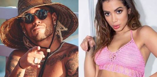 Neymar e Anitta - (Montagem Área Vip)